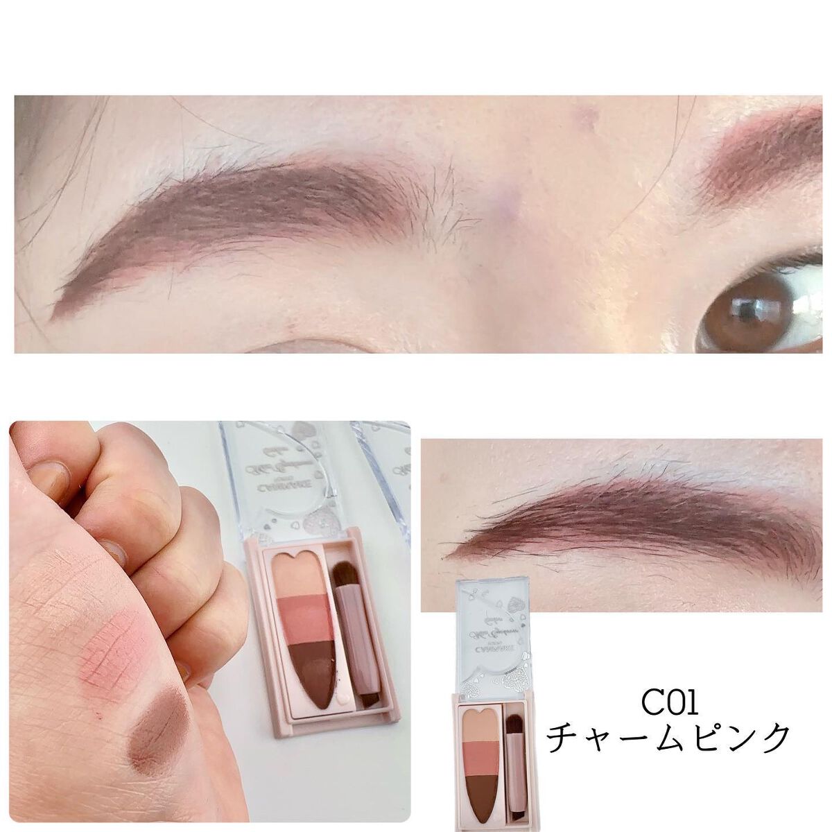 ミックスアイブロウカラー/キャンメイク/パウダーアイブロウを使ったクチコミ(3枚目)