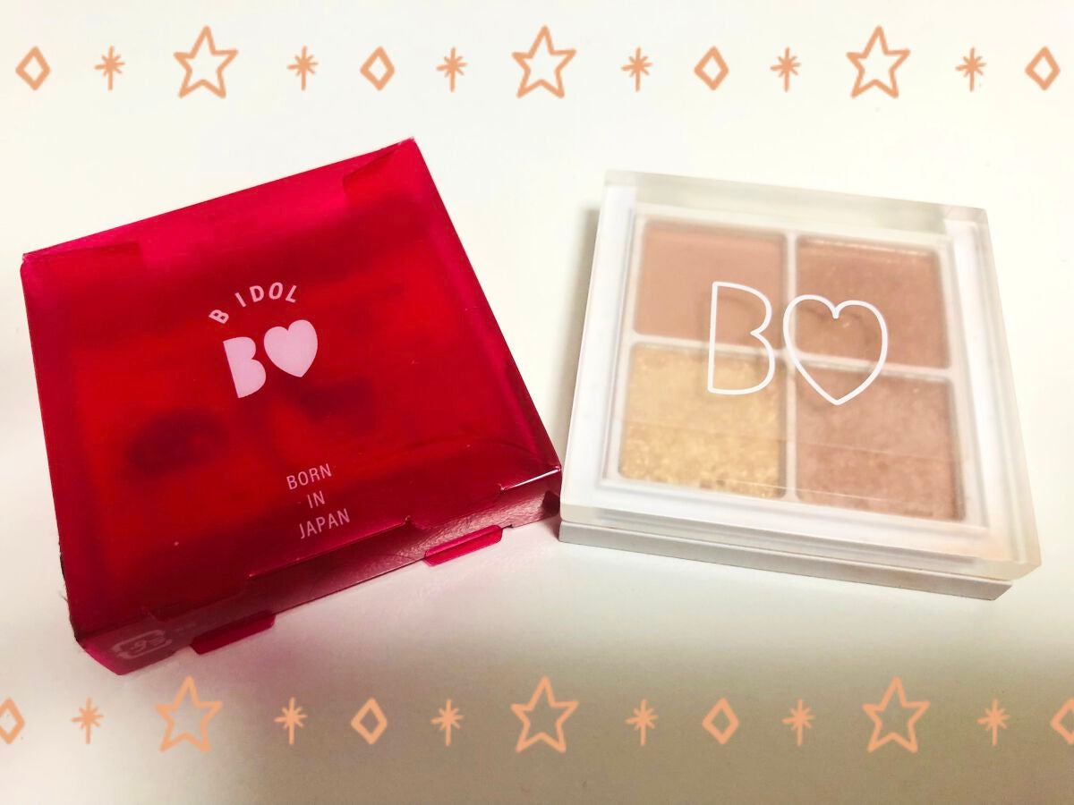 THE アイパレR/b idol/アイシャドウパレットを使ったクチコミ(2枚目)