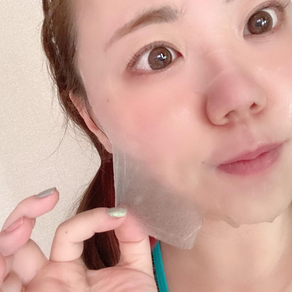 青蜜柑 ビタ ダークスポット マスクパック/Anua/シートマスク・パックを使ったクチコミ(3枚目)