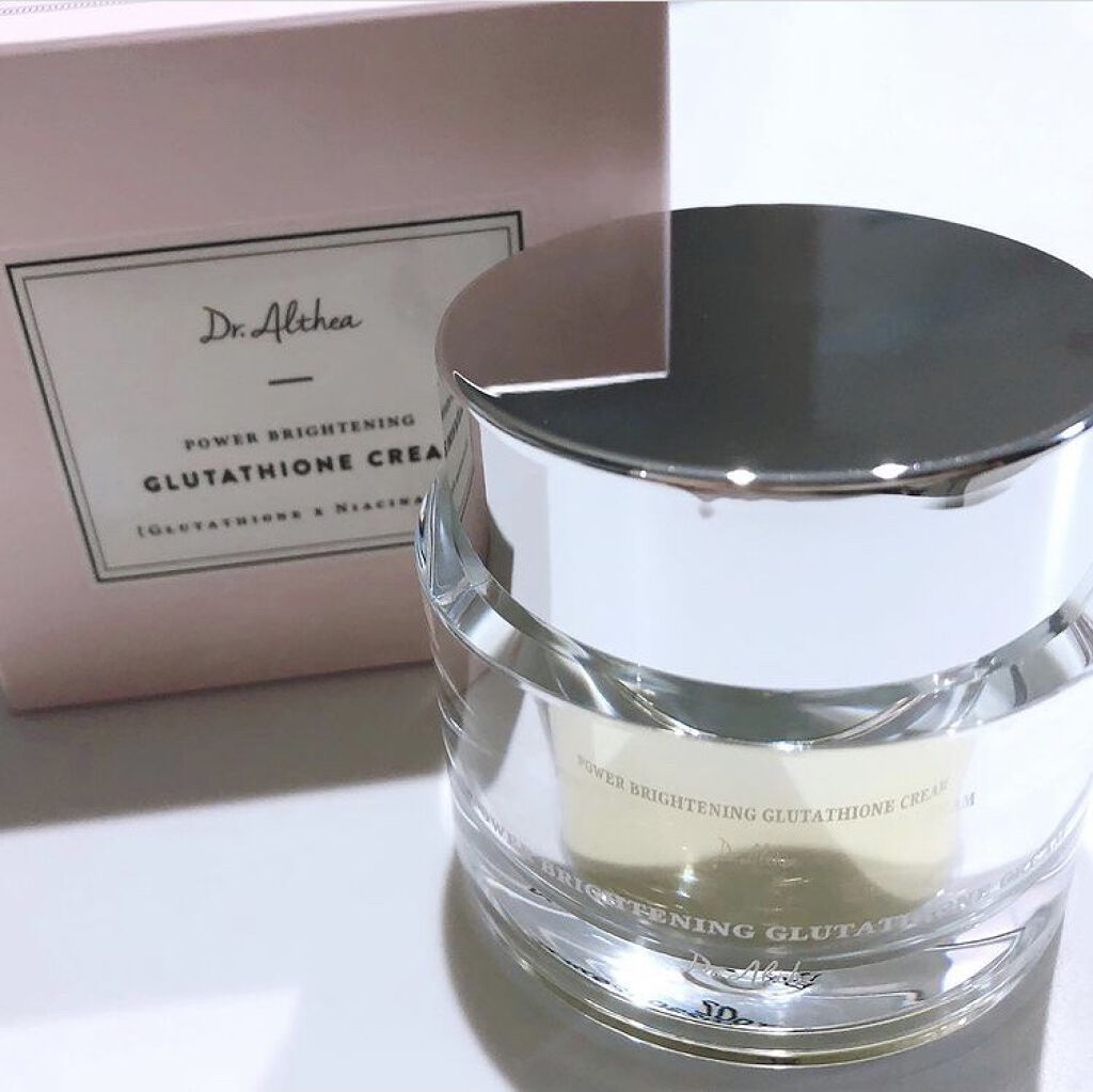 パワーブライトニング グルタチオンクリーム/Dr.Althea/フェイスクリームを使ったクチコミ（2枚目）