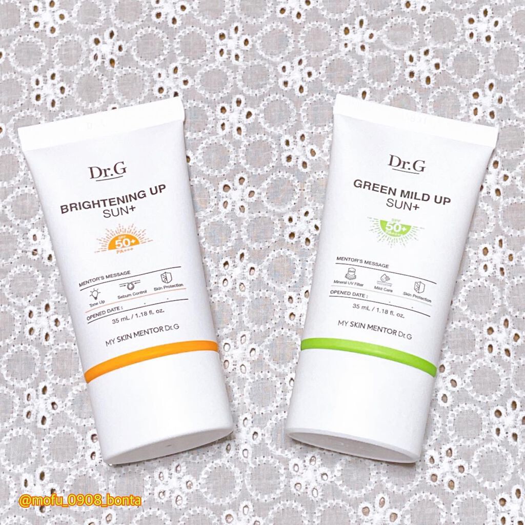 ブライトニングアップサンプラス/Dr.G/日焼け止めクリームを使ったクチコミ(1枚目)