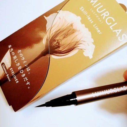 スキルレスライナー/LUMIURGLAS/リキッドアイライナーを使ったクチコミ(3枚目)