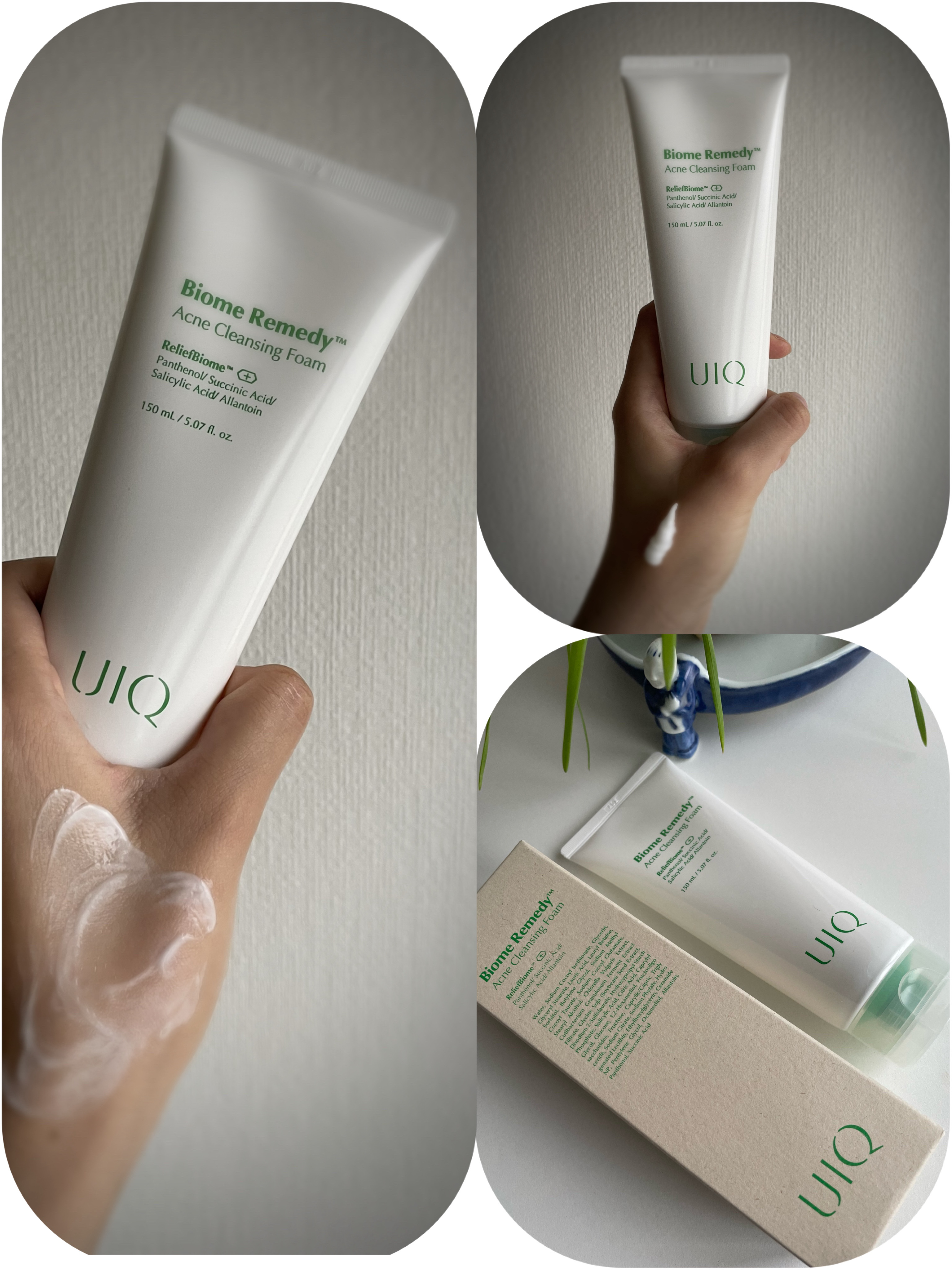 バイオームレメディアクネクレンジングフォーム/UIQ/洗顔フォームを使ったクチコミ（1枚目）