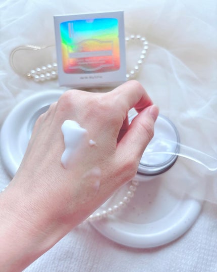 フレッシュリージュースドビタミンEマスク(90g)/Klairs/フェイスクリームを使ったクチコミ(4枚目)