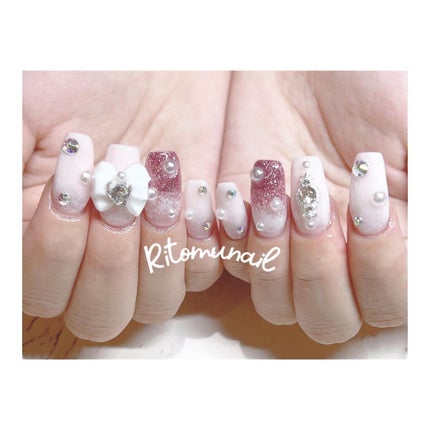 #新越谷ネイル,#ジェルネイル,#ママネイル,#子連れネイル,#モニターネイル,#韓国風ネイル,#オシャレネイルのネイルデザイン