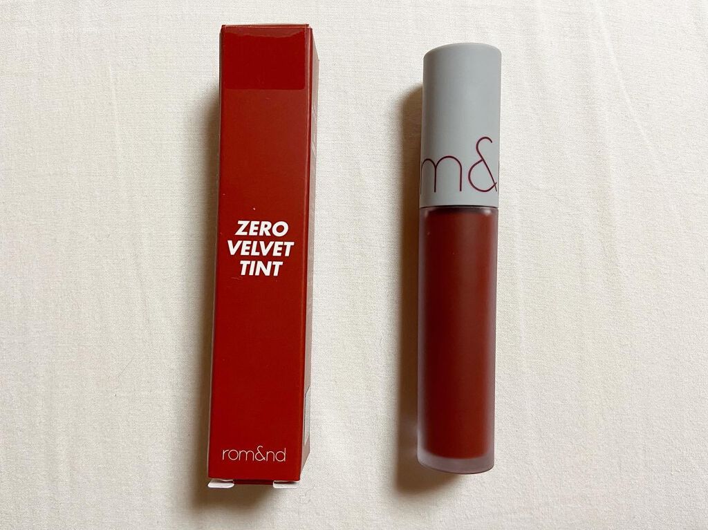 ゼロベルベットティント 06 ディープソウル(DEEP SOUL)/rom&nd/リップティントを使ったクチコミ（1枚目）
