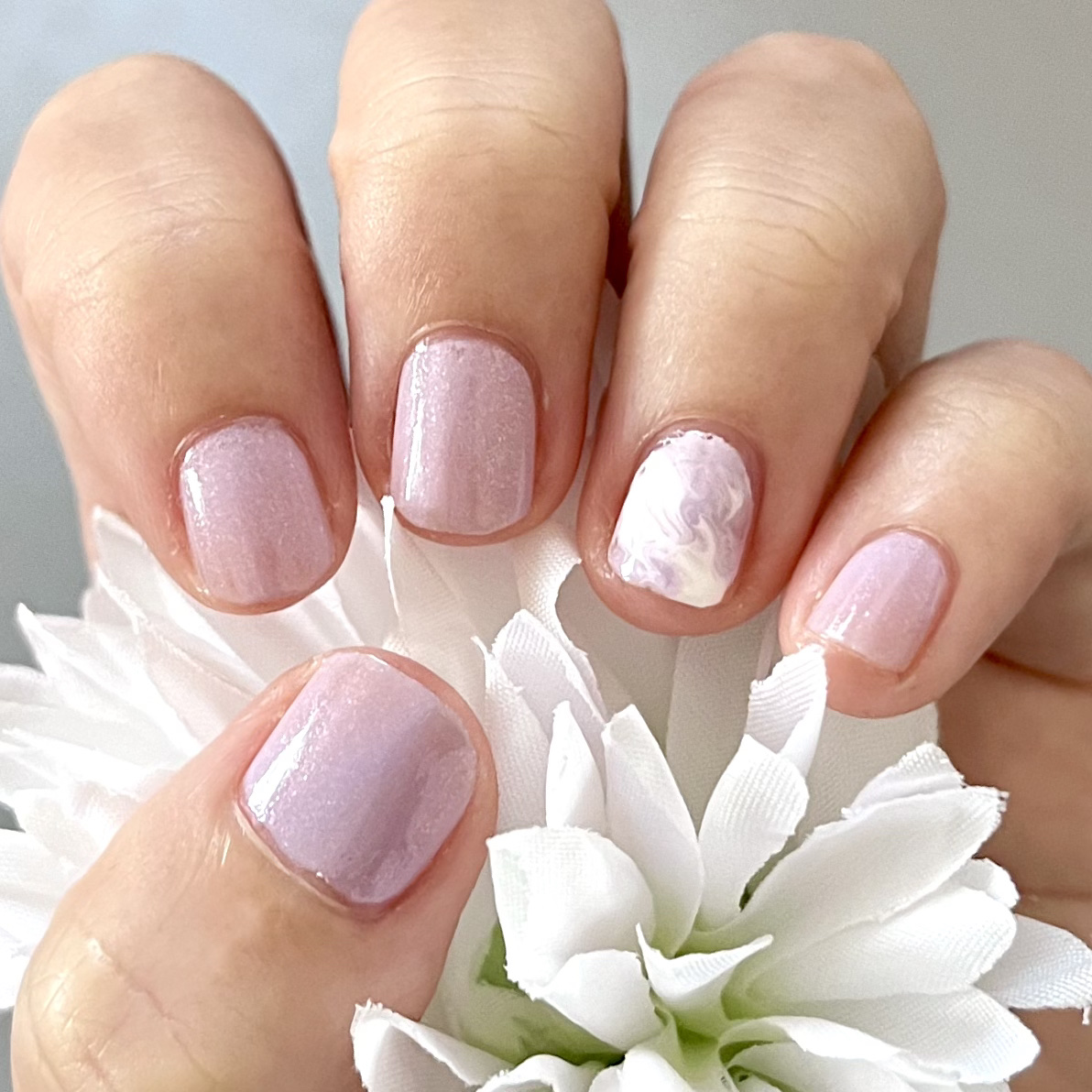 gene TOKYO ネイル ホワイト/DAISO/マニキュアを使ったクチコミ（1枚目）