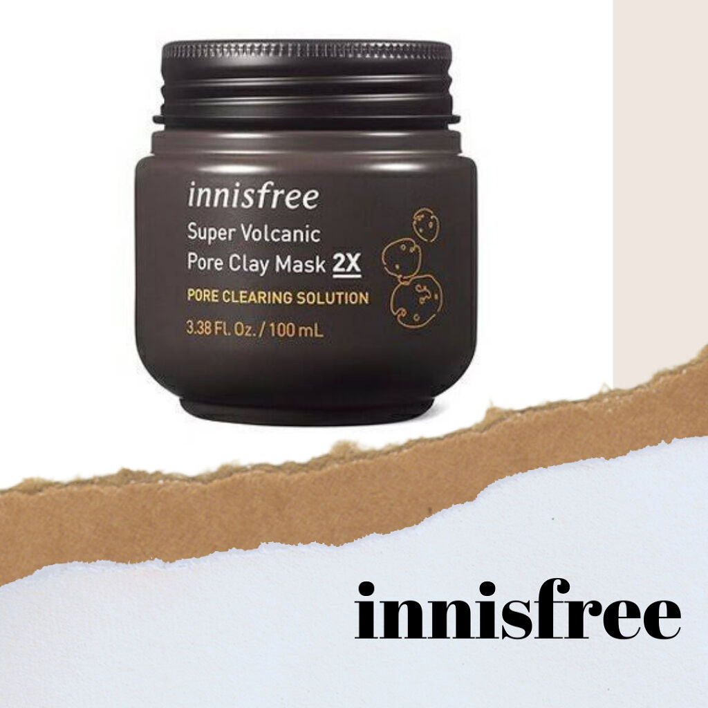 スーパーヴォルカニック　ポア　クレイマスク/innisfree/洗い流すパック・マスクを使ったクチコミ（1枚目）