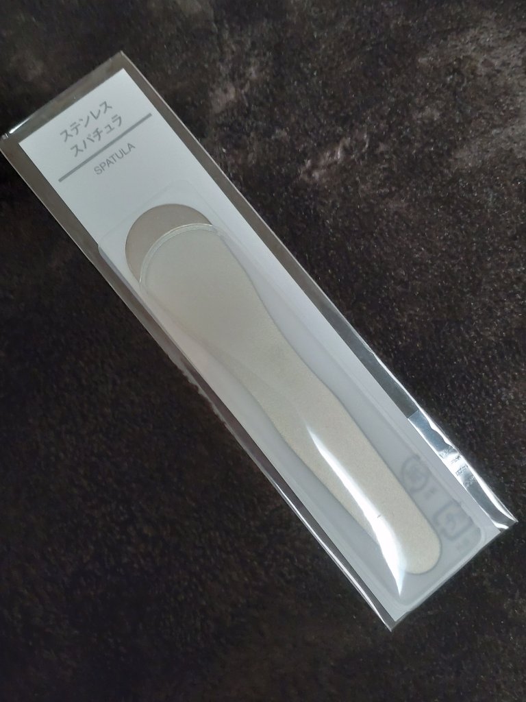 ステンレススパチュラ/無印良品/その他スキンケアグッズを使ったクチコミ（2枚目）
