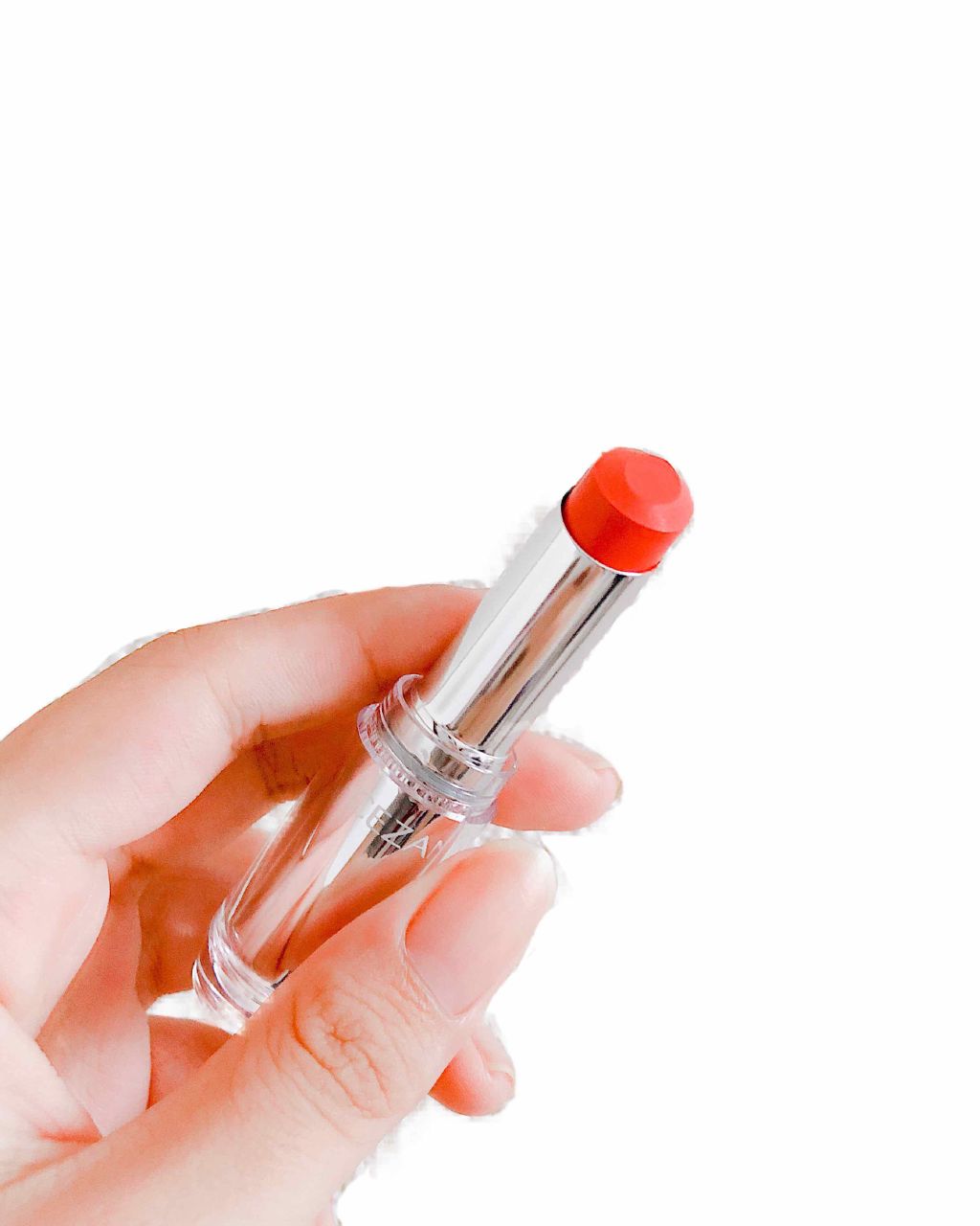 ラスティンググロスリップ/CEZANNE/口紅を使ったクチコミ（2枚目）