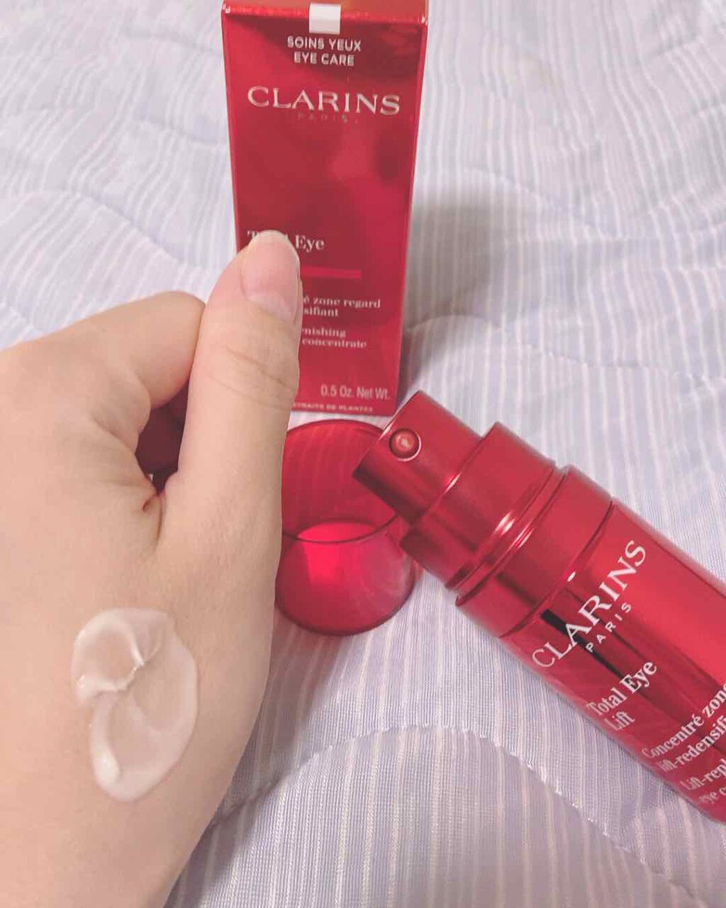 トータル アイ インテンス/CLARINS/アイケア・アイクリームを使ったクチコミ（2枚目）
