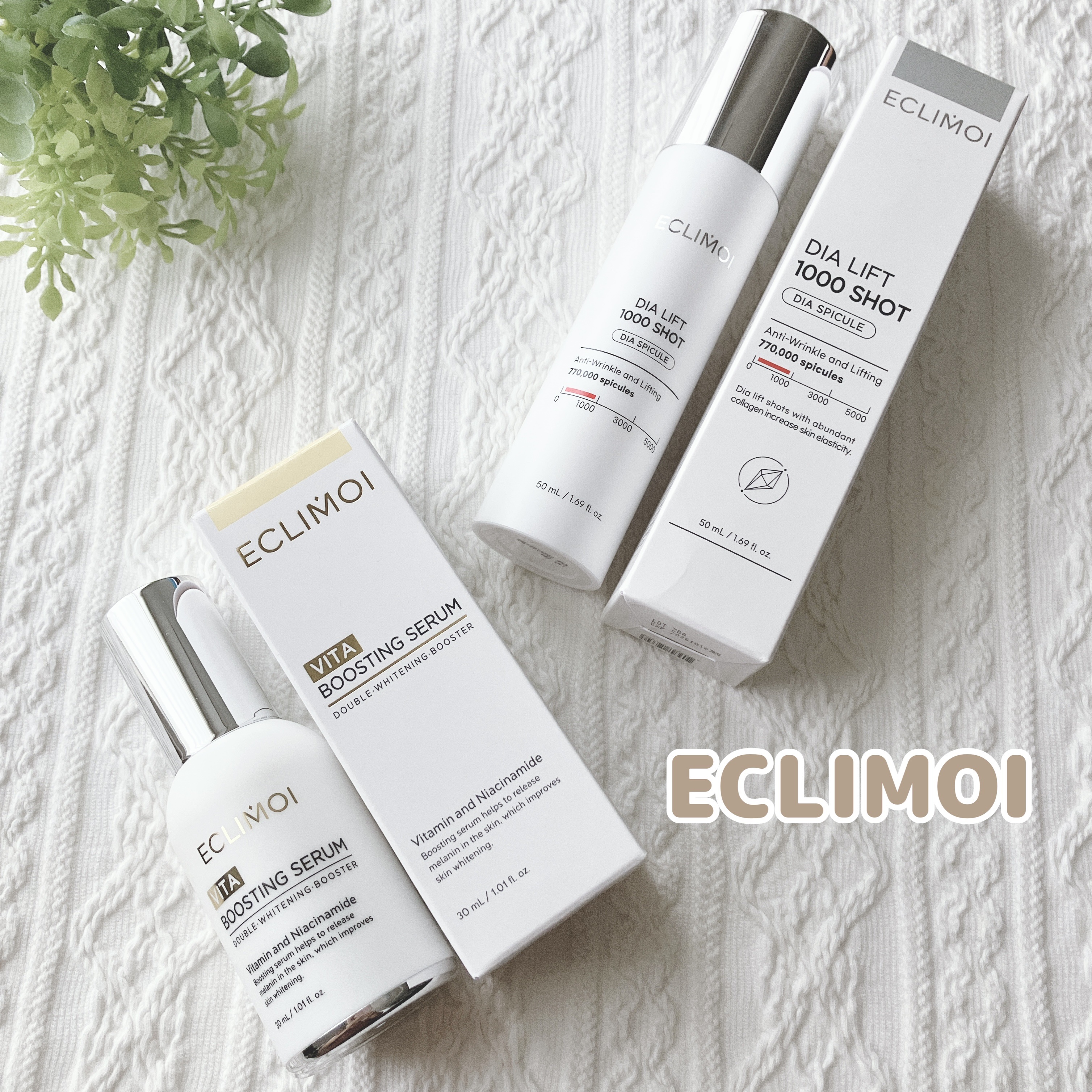 ダイヤリフト1000 SHOT/ECLIMOI/ブースター・導入液を使ったクチコミ（1枚目）