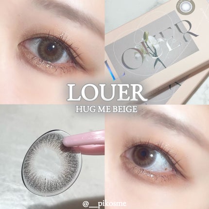 LOUER/LOUER/カラーコンタクトレンズを使ったクチコミ(1枚目)