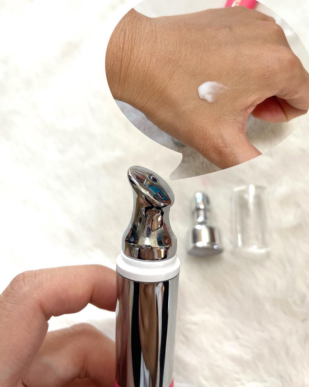 アイキュット マッサージャークリーム/AGARISM/アイケア・アイクリームを使ったクチコミ（2枚目）