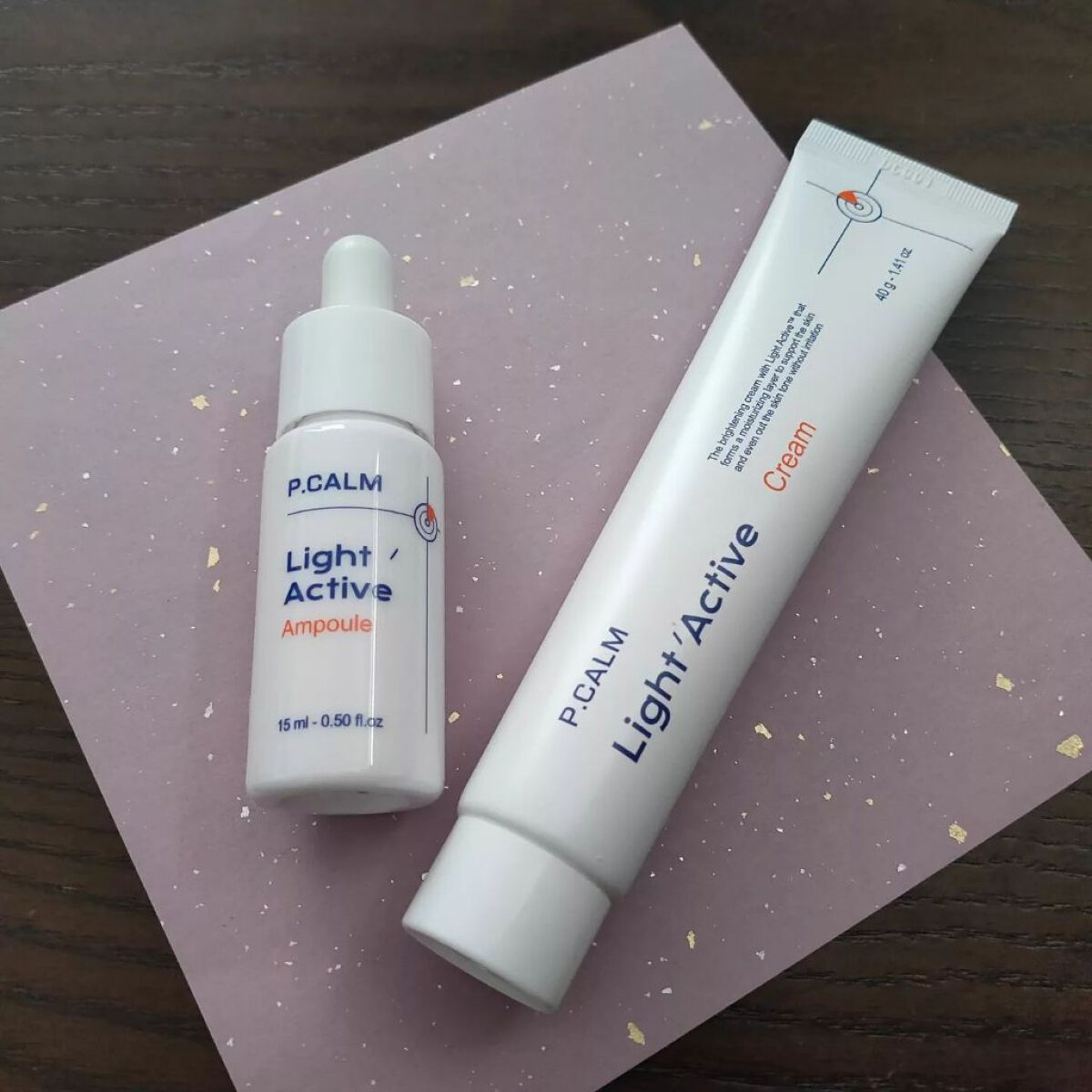 ライトアクティブアンプル/P.CALM/美容液を使ったクチコミ（1枚目）