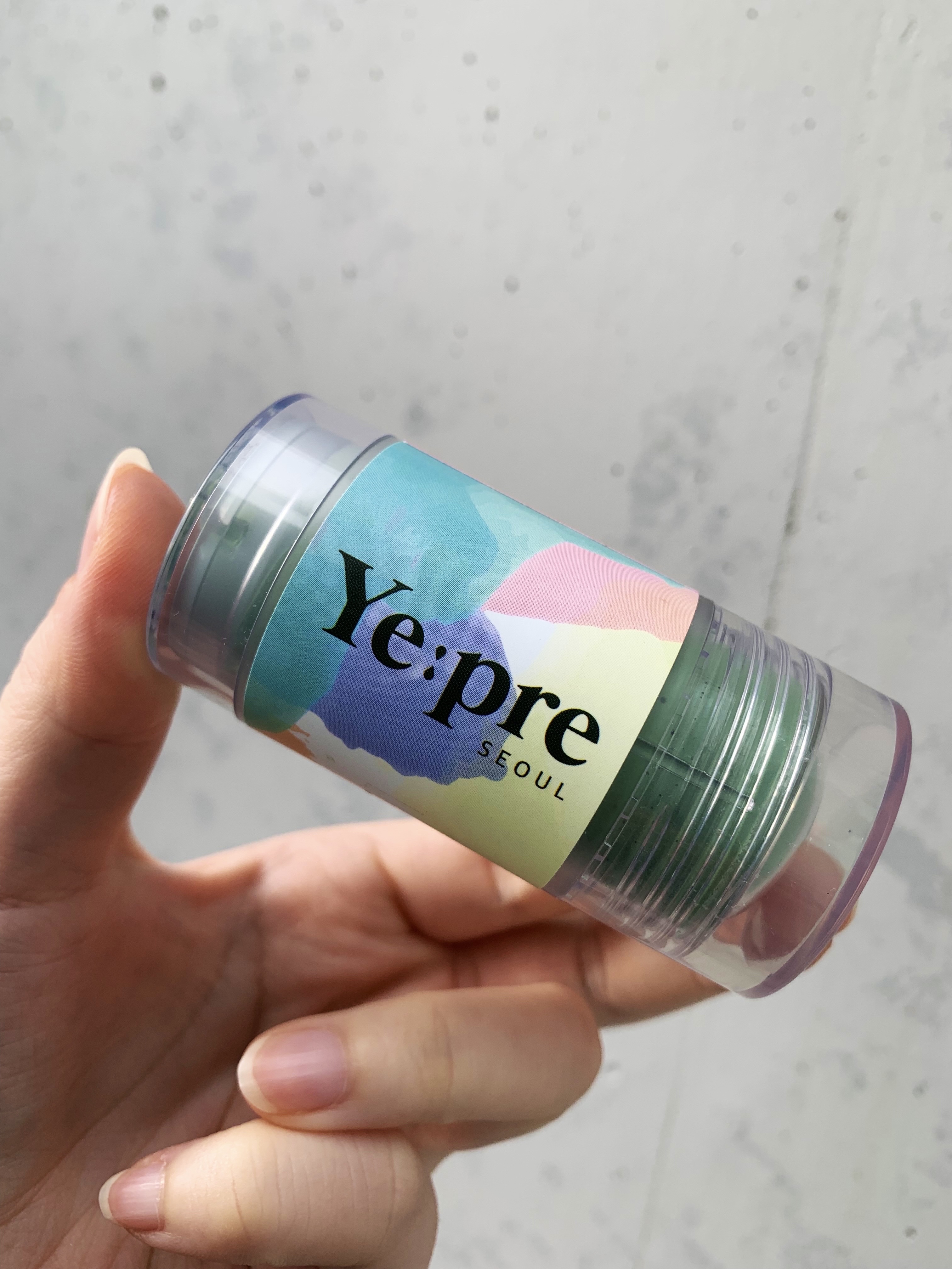 グリーンティークレイスティックマスク/イェプリ/洗い流すパック・マスクを使ったクチコミ（2枚目）