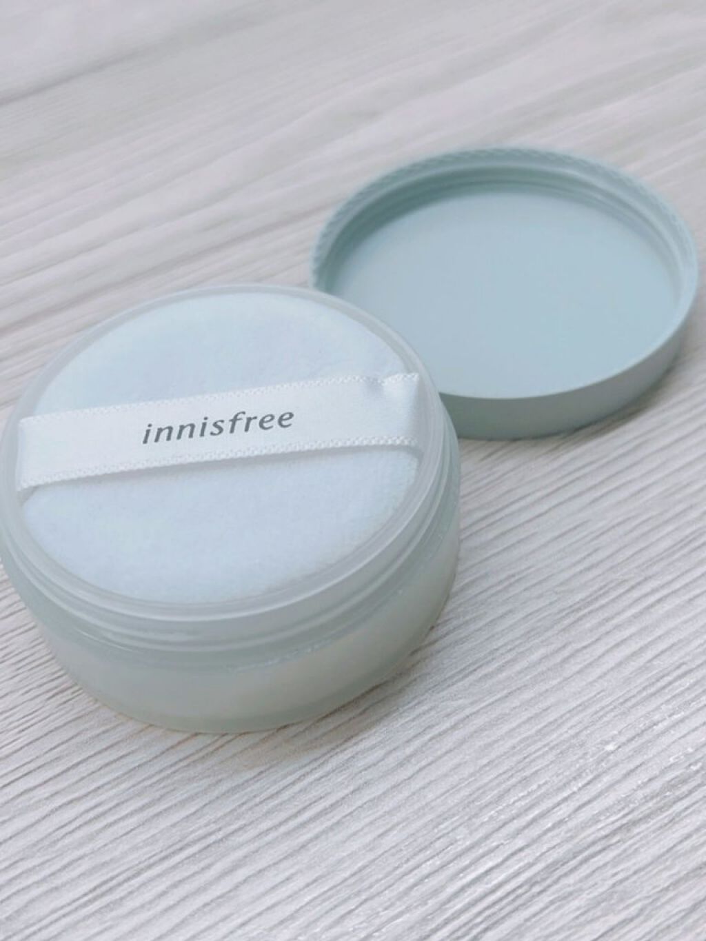 ノーセバム　ミネラルパウダー　N/innisfree/ルースパウダーを使ったクチコミ（2枚目）