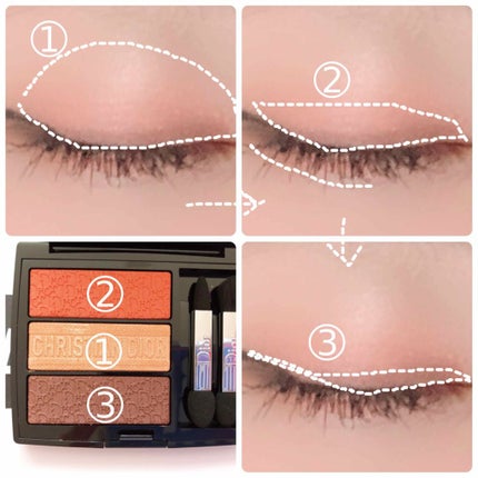 サンク クルール/Dior/アイシャドウパレットを使ったクチコミ(1枚目)