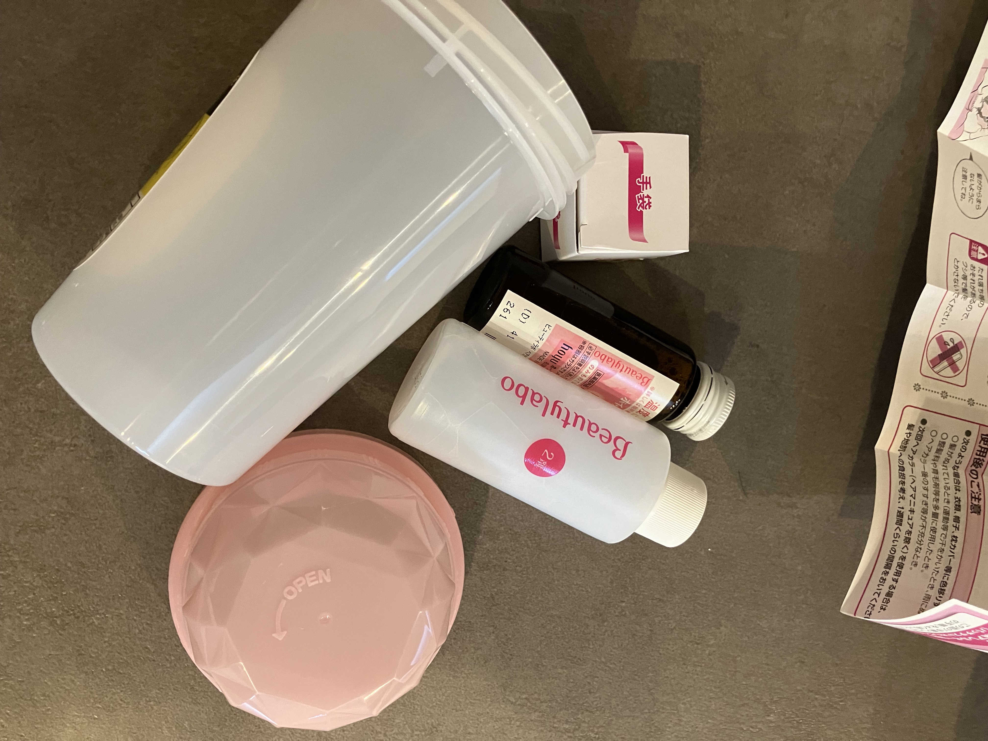 ホイップヘアカラー ラグーンアッシュ/ビューティラボ/ヘアカラーを使ったクチコミ（3枚目）