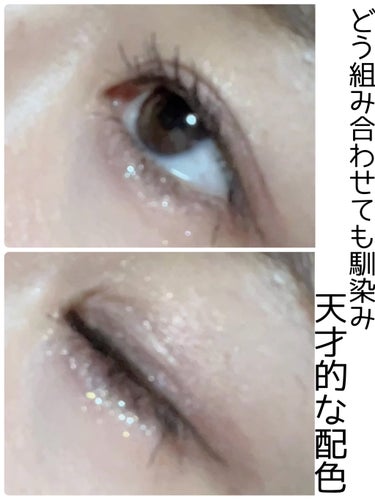 アイカラーレーション スペシャルエディション EX03 Beige Prism/LUNASOL/アイシャドウパレットを使ったクチコミ（3枚目）