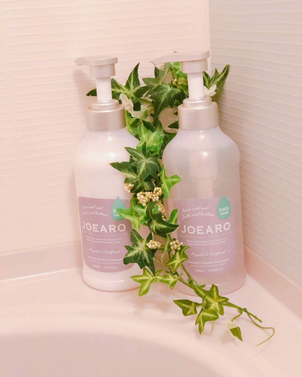 スムースクレンズシャンプー／スムーススリークトリートメント/JOEARO/市販シャンプーを使ったクチコミ（1枚目）