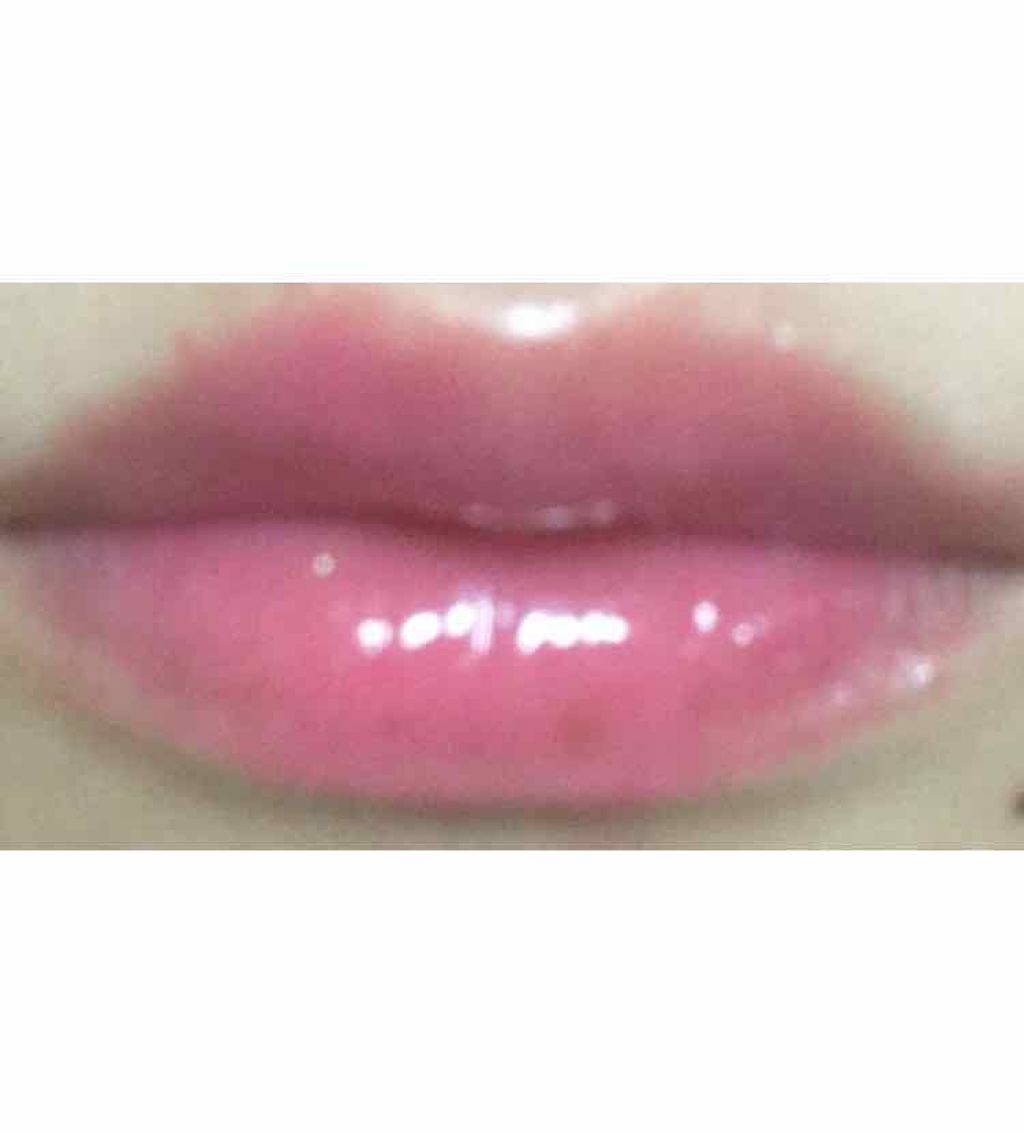 グリッターシロップリップティント/PetitPetit/リップティントを使ったクチコミ（2枚目）