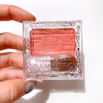 【旧品】パウダーチークス/キャンメイク/パウダーチークを使ったクチコミ(6枚目)