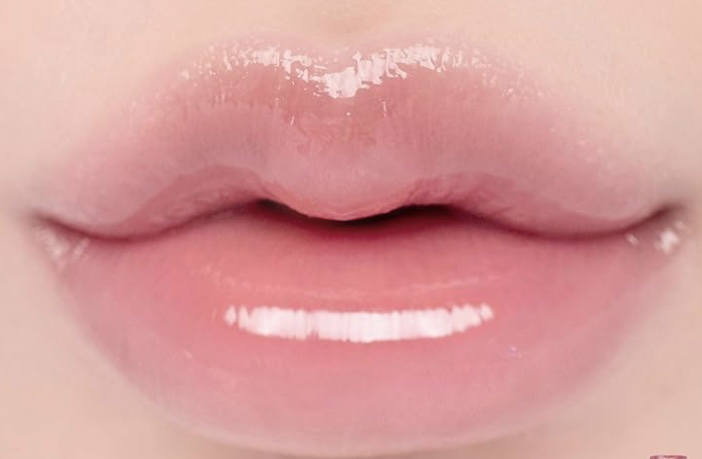 グラスティングカラーグロス/rom&nd/リップグロスを使ったクチコミ（2枚目）