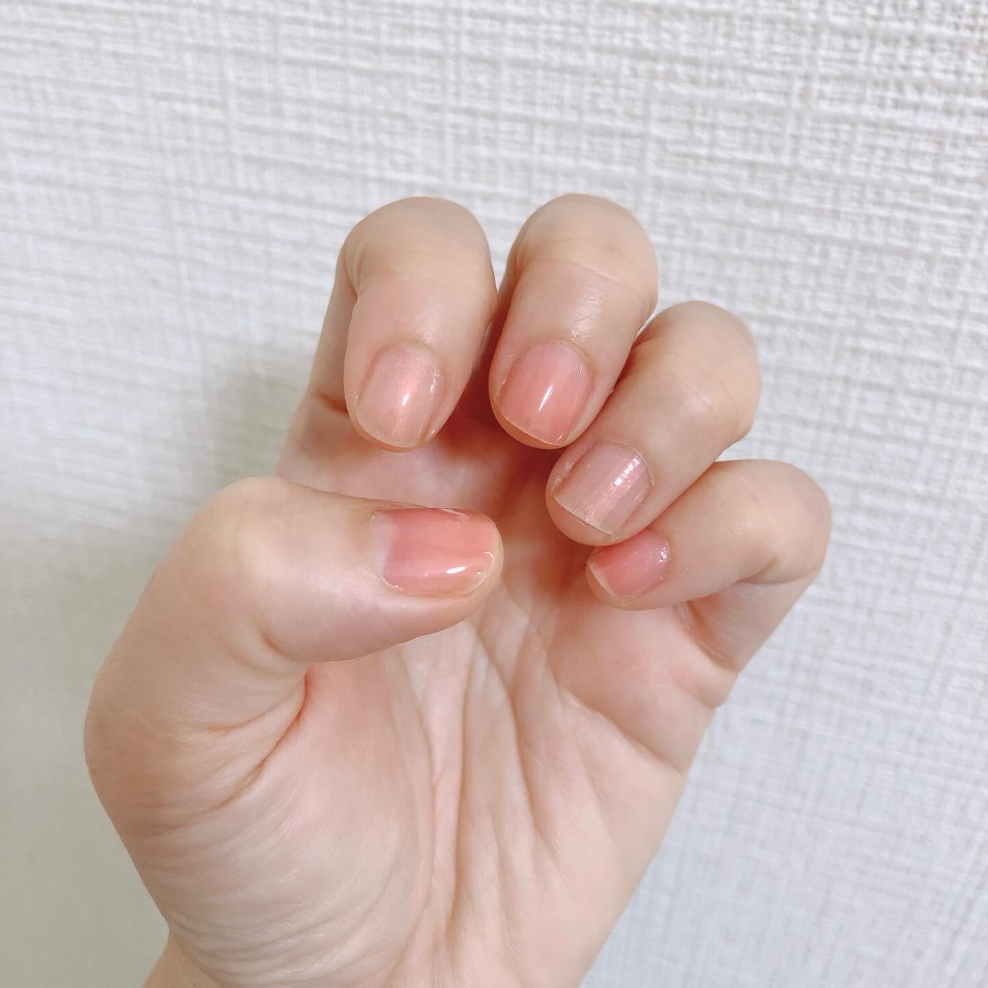 ネイルファンデーション/パラドゥ/マニキュアを使ったクチコミ（1枚目）