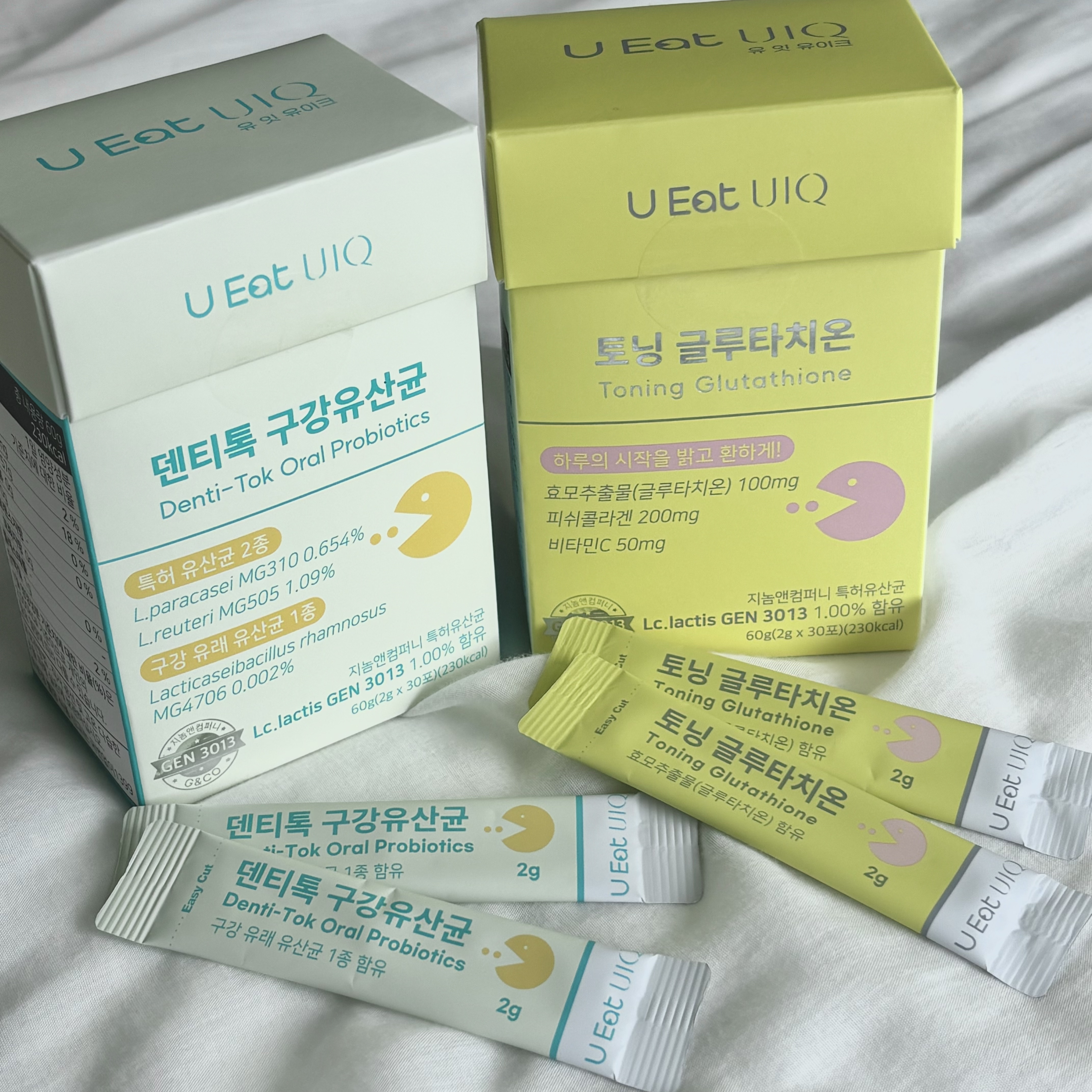 U EAT UIQ デンティ・トックオーラル乳酸菌/UIQ/美容サプリメントを使ったクチコミ（1枚目）