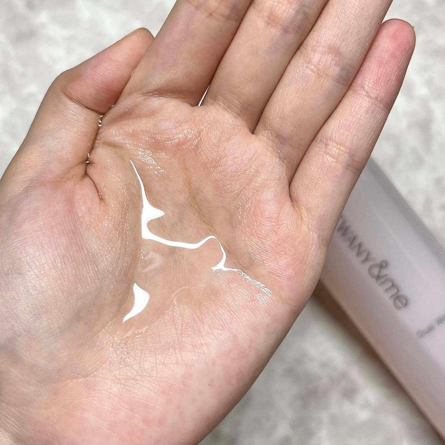 デュアルウォッシュハグ/TWANY＆me/クレンジングウォーターを使ったクチコミ（2枚目）