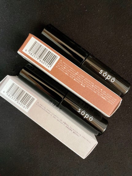 カラーマスカラ/sopo/マスカラを使ったクチコミ(1枚目)