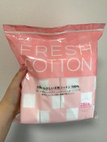 FRESH COTTON/NID(日本ドラッグチェーン)/コットンを使ったクチコミ（1枚目）