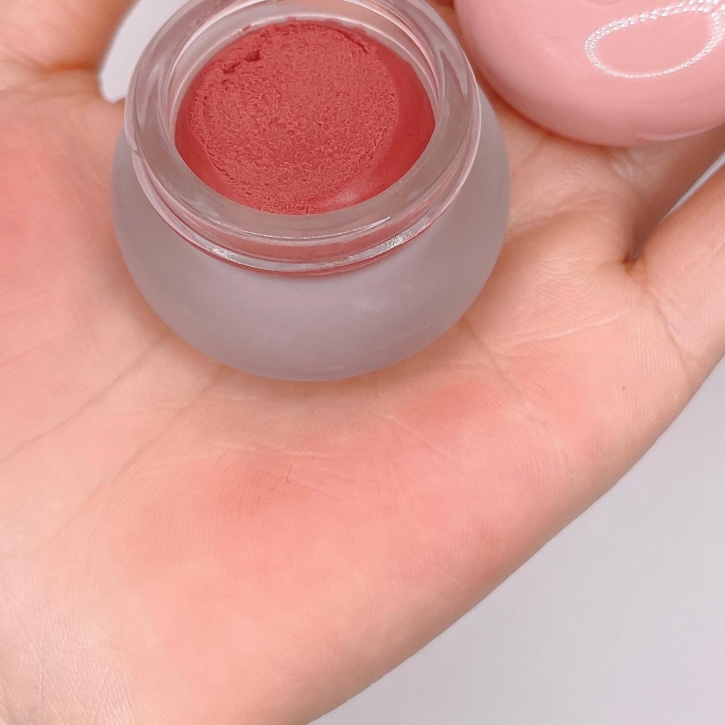 リップアンドチーク ブラーリープリンポット/fwee/口紅を使ったクチコミ(8枚目)