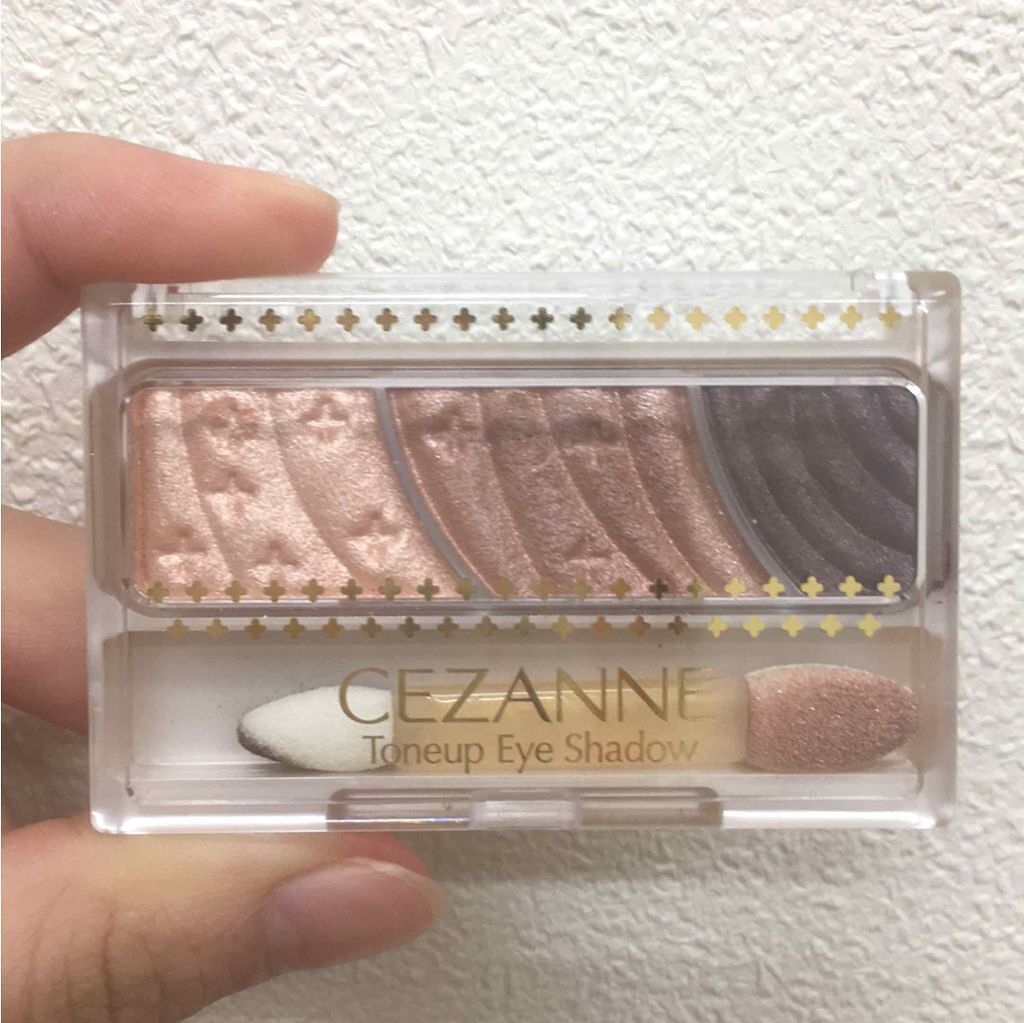 トーンアップアイシャドウ/CEZANNE/アイシャドウパレットを使ったクチコミ（1枚目）