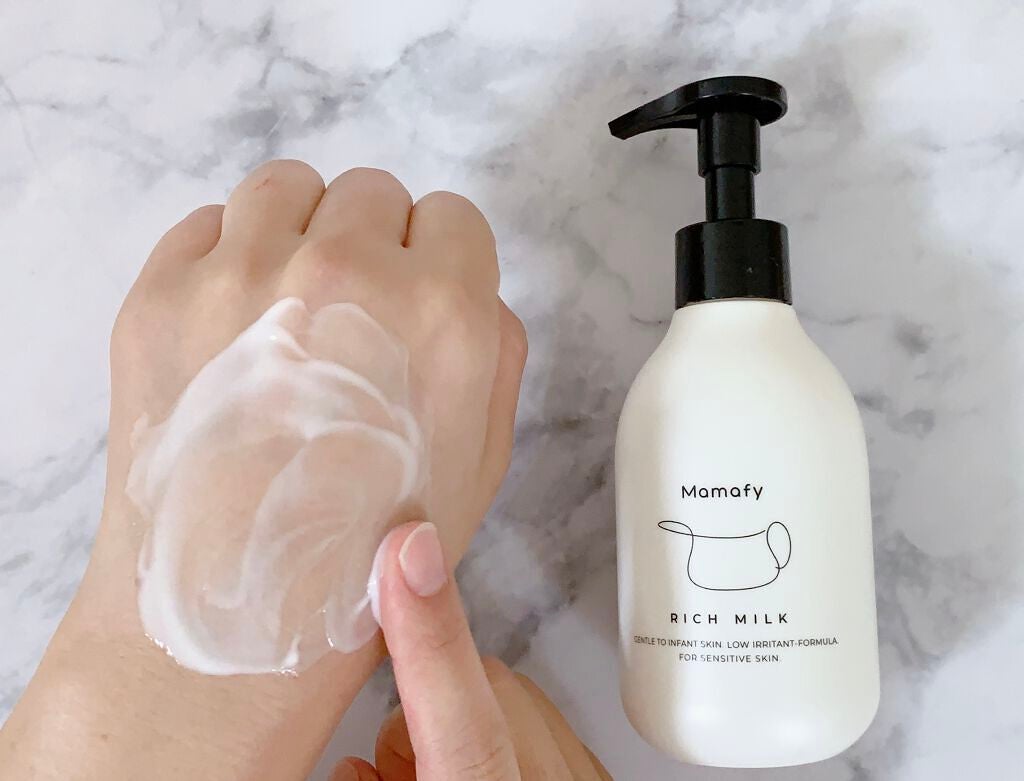 濃いリッチミルク/Mamafy/ボディミルクを使ったクチコミ(5枚目)