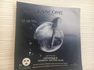 ジェニフィック アドバンスト ハイドロジェル メルティングマスク/LANCOME/シートマスク・パックを使ったクチコミ（1枚目）