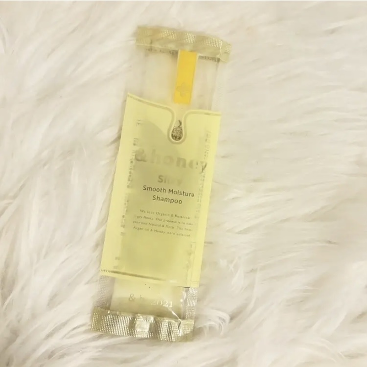 シルキー　スムースモイスチャー　シャンプー　1.0/ヘアトリートメント　2.0/&honey/市販シャンプーを使ったクチコミ（1枚目）