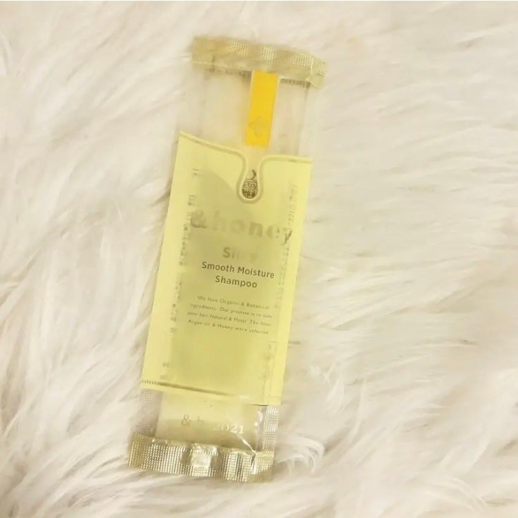 シルキー スムースモイスチャー シャンプー 1.0/ヘアトリートメント 2.0/&honey/市販シャンプーを使ったクチコミ(1枚目)