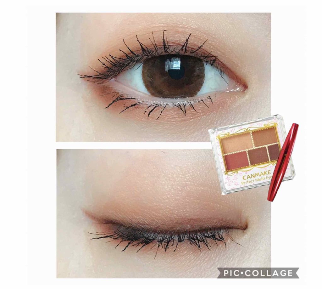 パーフェクトマルチアイズ/キャンメイク/アイシャドウパレットを使ったクチコミ(1枚目)