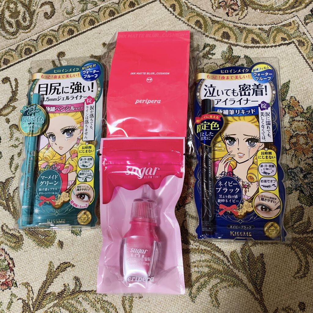 インク ラスティング ピンククッション/PERIPERA/クッションファンデーションを使ったクチコミ（1枚目）