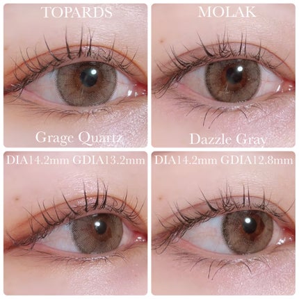 TOPARDS 1day/TOPARDS/ワンデー(1DAY)カラコンを使ったクチコミ(3枚目)