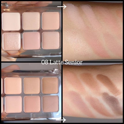 プロ アイ パレット エアー/CLIO/アイシャドウパレットを使ったクチコミ(4枚目)