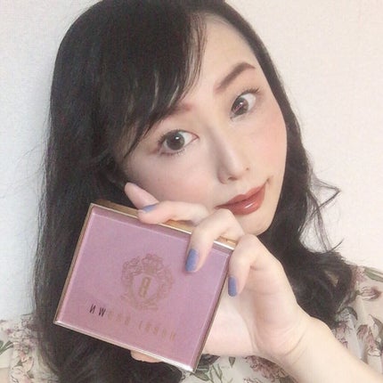 ピンク グロウ リュクス アイシャドウ パレット/BOBBI BROWN/アイシャドウパレットを使ったクチコミ(9枚目)
