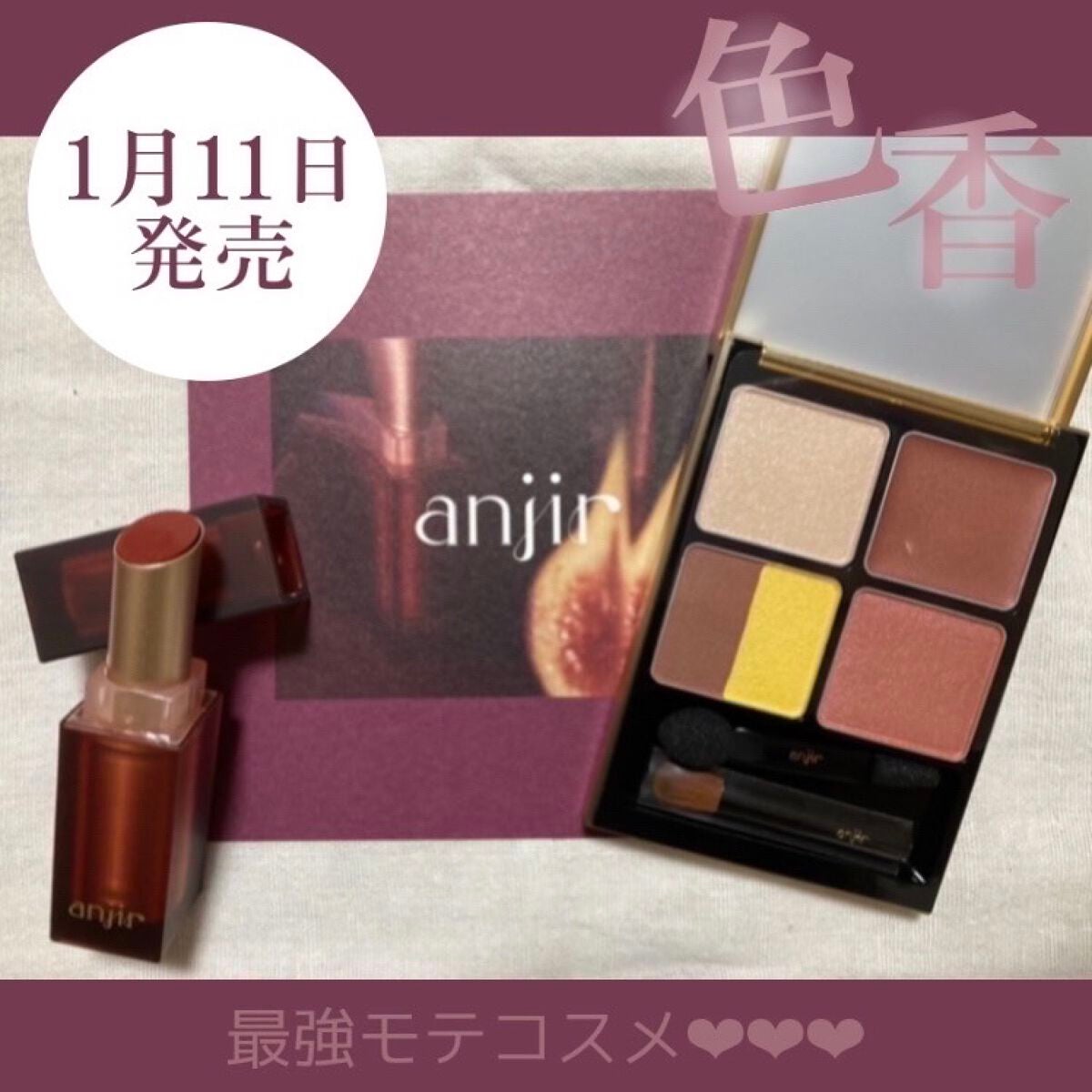 イレジスタブル アイシャドウ/anjir/アイシャドウパレットを使ったクチコミ(1枚目)