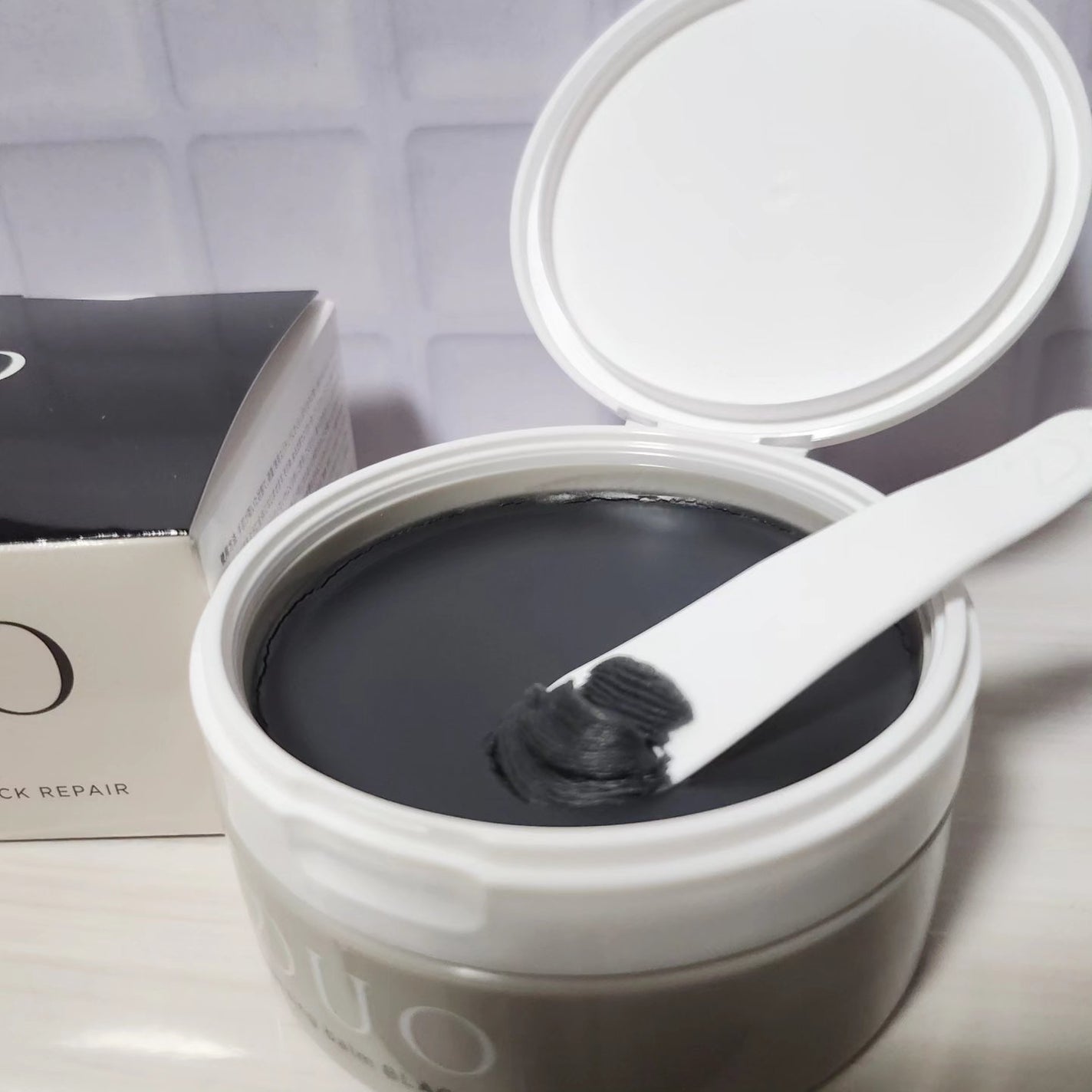 デュオ ザ クレンジングバーム ブラックリペア /DUO/クレンジングバームを使ったクチコミ(2枚目)