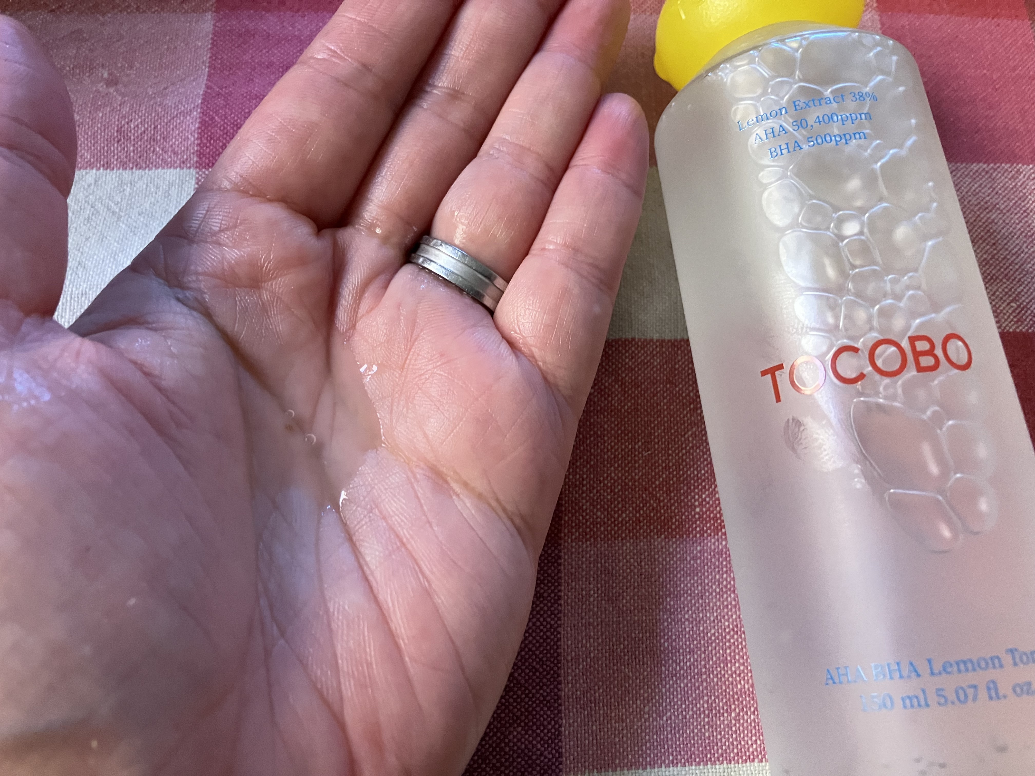 アハバハレモントナー/TOCOBO/化粧水を使ったクチコミ（1枚目）