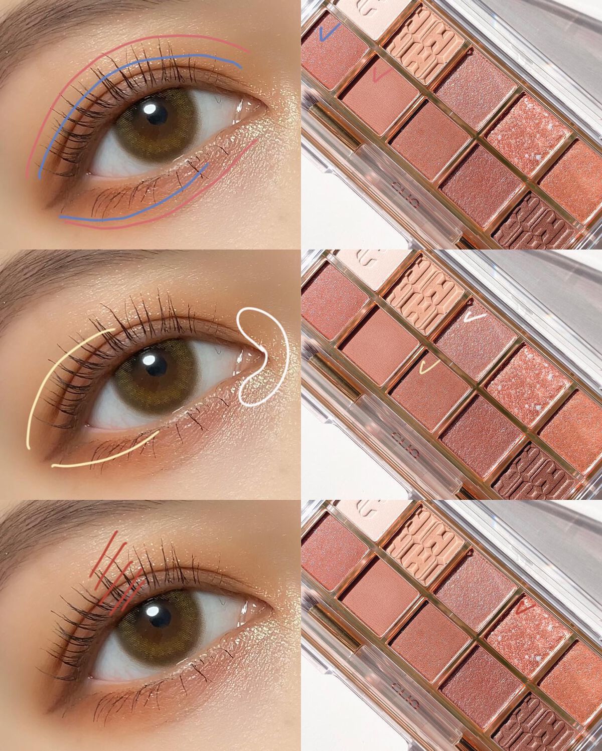 プロ アイ パレット/CLIO/アイシャドウパレットを使ったクチコミ(4枚目)
