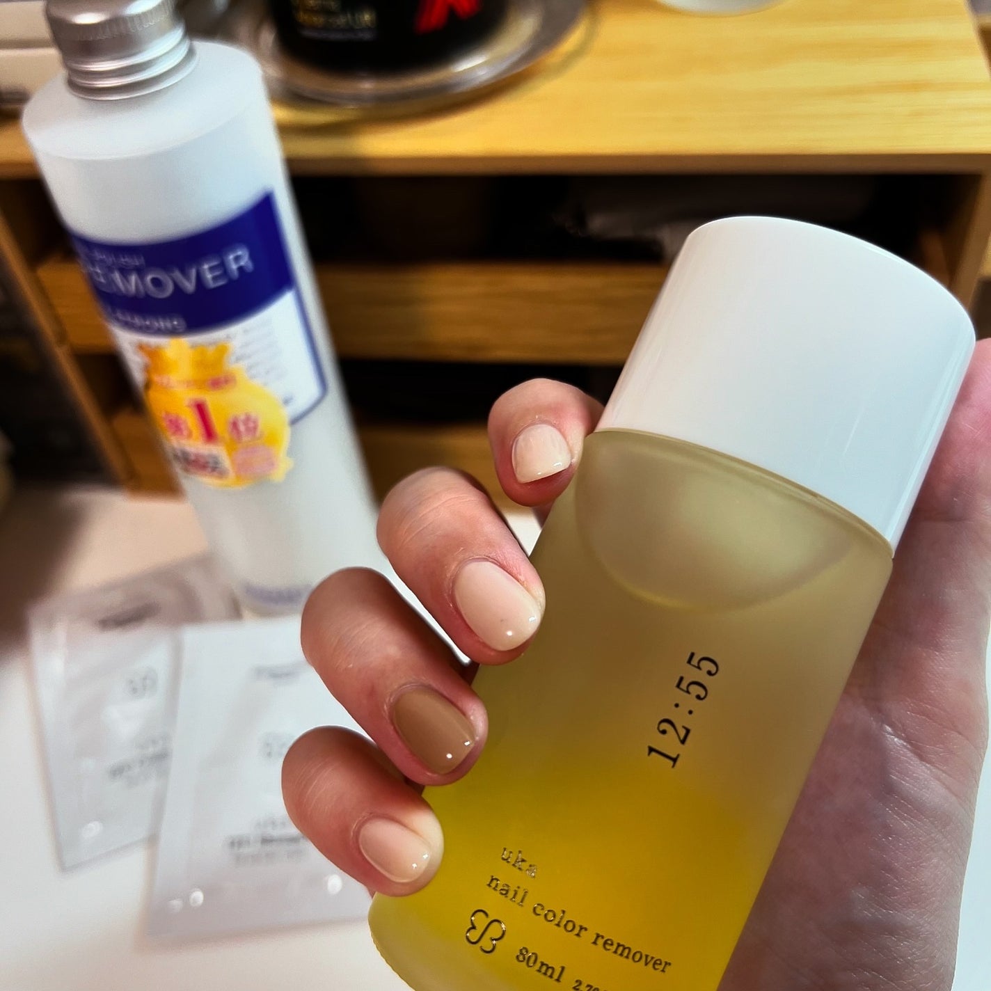 ネイルポリッシュリムーバー EX/D-UP/除光液を使ったクチコミ(1枚目)