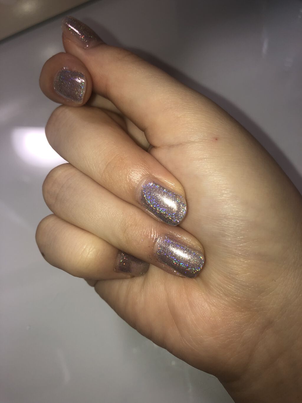 ジェルネイル（ライト対応）/セリア/ジェルネイルを使ったクチコミ（1枚目）